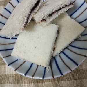 おやつに☆チョコバターサンド